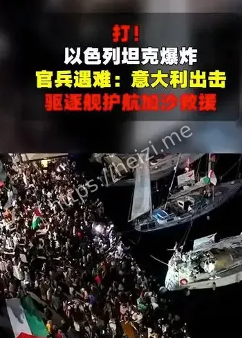 意大利加沙船队护航中止